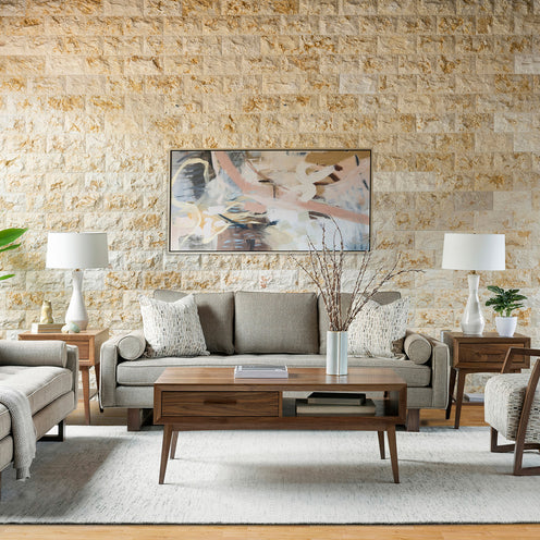 Bennett Stone Sofa